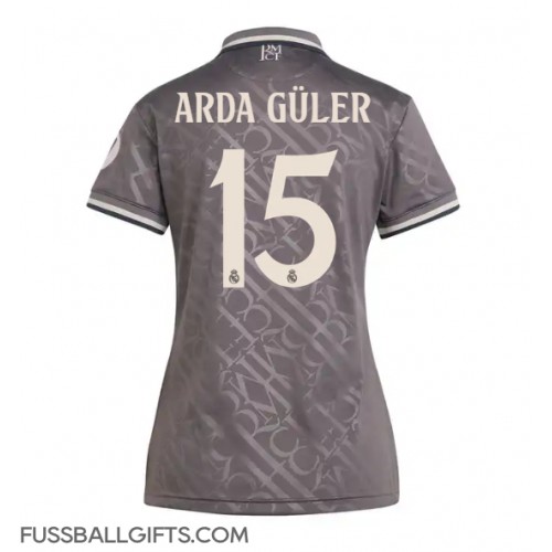 Real Madrid Arda Guler #15 Fußballbekleidung 3rd trikot Damen 2024-25 Kurzarm